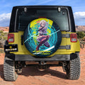 Lucy Spare Tire Cover Custom Cyberpunk Anime - Gearcarcover - 2