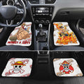 Luffy And Ace Car Floor Mats Custom One Piece Anime - Gearcarcover - 2