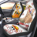 Luffy And Ace Car Seat Covers Custom One Piece Anime - Gearcarcover - 2