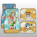 Luffy And Nami Car Floor Mats Custom One Piece Map Car Accessories For Anime Fans - Gearcarcover - 2