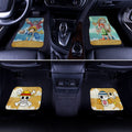 Luffy And Nami Car Floor Mats Custom One Piece Map Car Accessories For Anime Fans - Gearcarcover - 3