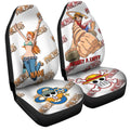 Luffy And Nami Car Seat Covers Custom One Piece Anime - Gearcarcover - 3