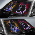 Luffy And Nami Car Sunshade Custom One Piece Anime Silhouette Style - Gearcarcover - 2