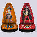 Luffy And Nami Film Red Car Seat Covers Custom One Piece Anime Car Accessories - Gearcarcover - 4