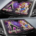 Luffy And Zoro Car Sunshade Custom One Piece Anime Car Accessories Manga Galaxy Style - Gearcarcover - 2