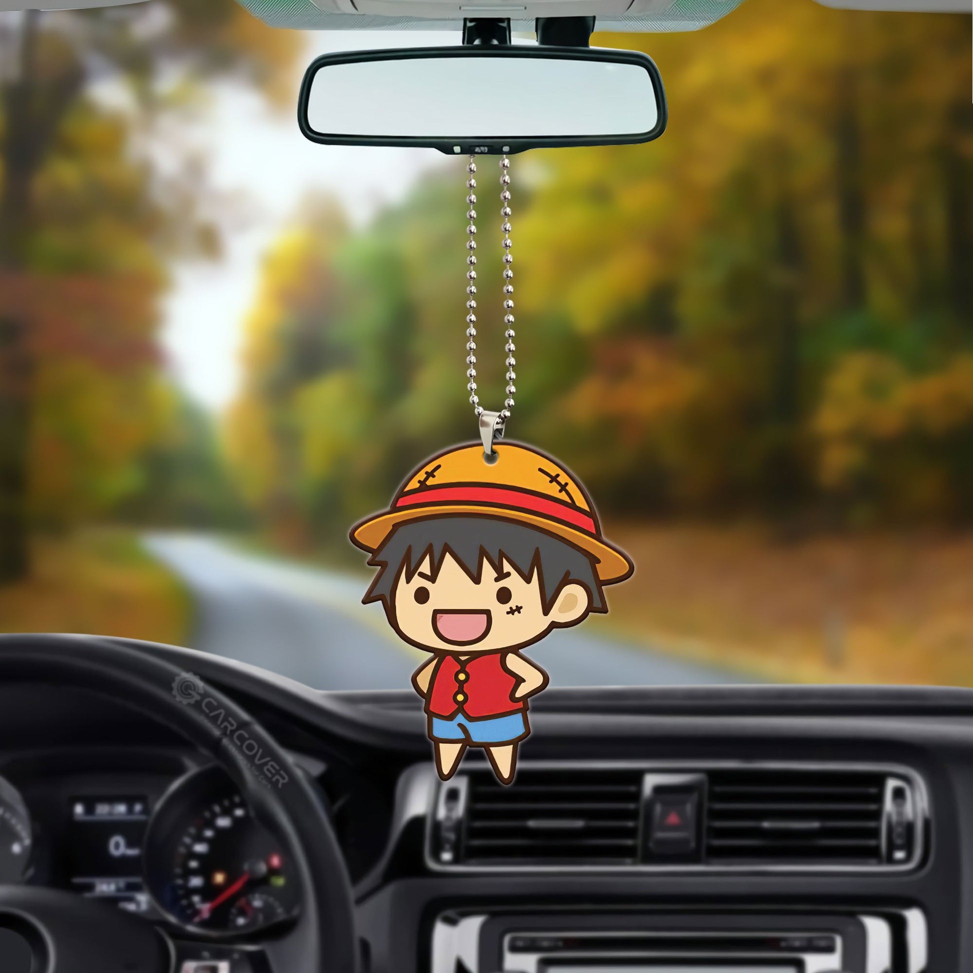 Luffy One Piece Ornament Custom Anime Car Accessories - Gearcarcover - 3