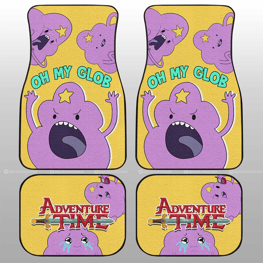 Lumpy Space Princess Car Floor Mats Custom Adventure Time - Gearcarcover - 1