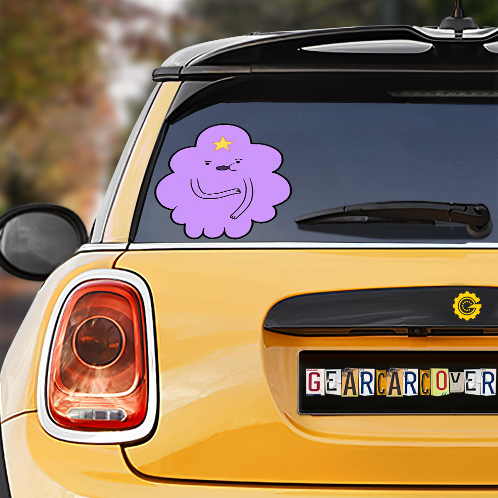 Lumpy Space Princess Car Sticker Custom Adventure Time For Fans - Gearcarcover - 1