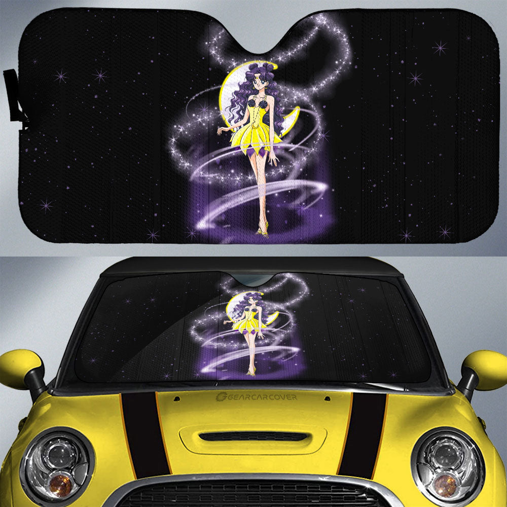 Luna Car Sunshade Custom Sailor Moon Anime Car Interior Accessories - Gearcarcover - 1