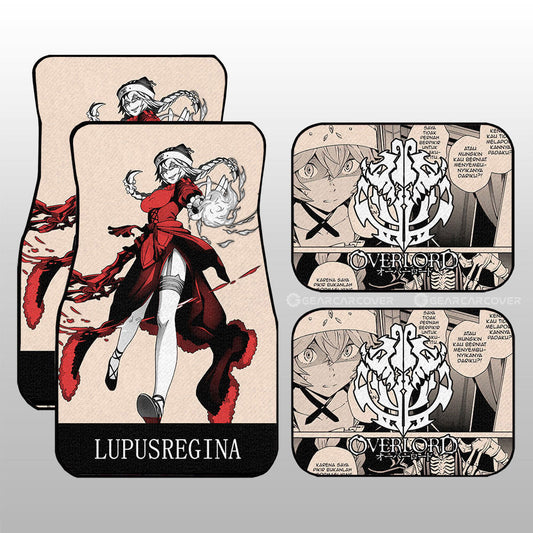 Lupusregina Beta Car Floor Mats Custom Overlord Anime For Car - Gearcarcover - 1