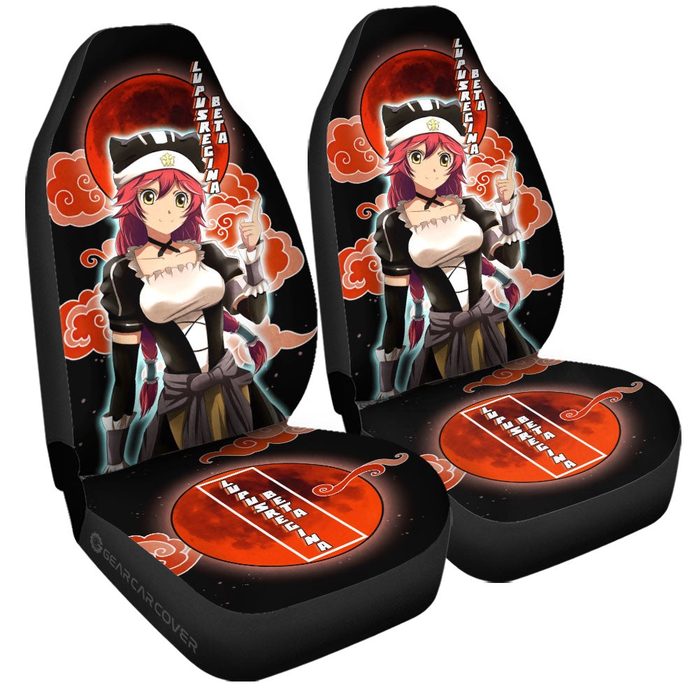 Lupusregina Beta Car Seat Covers Overlord Anime Car Accessories - Gearcarcover - 3