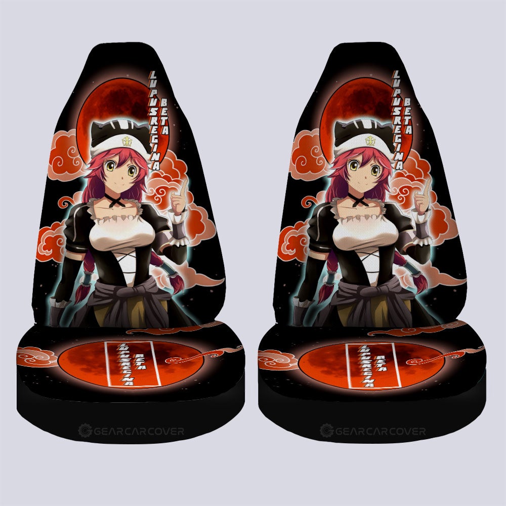 Lupusregina Beta Car Seat Covers Overlord Anime Car Accessories - Gearcarcover - 4