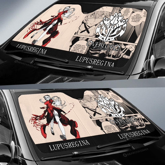 Lupusregina Beta Car Sunshade Custom Overlord Anime For Car - Gearcarcover - 2
