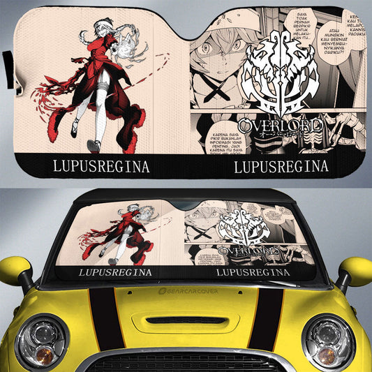 Lupusregina Beta Car Sunshade Custom Overlord Anime For Car - Gearcarcover - 1