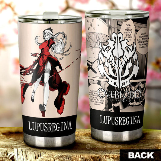 Lupusregina Beta Tumbler Cup Custom Overlord Anime For Car - Gearcarcover - 1