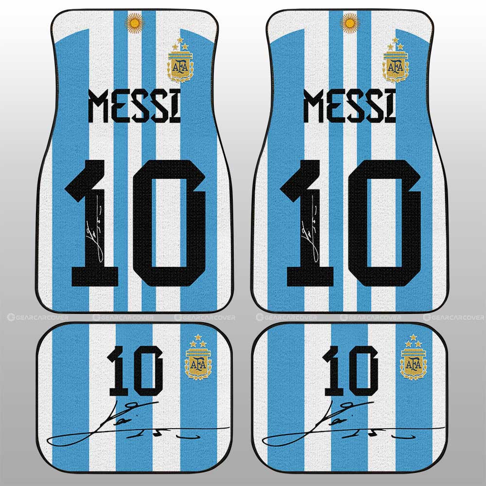 M10 Argentina Car Floor Mats Custom Uniform Car Accessories - Gearcarcover - 1