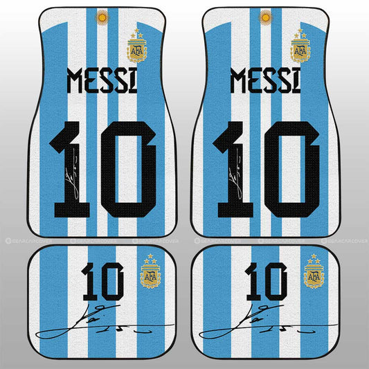 M10 Argentina Car Floor Mats Custom Uniform Car Accessories - Gearcarcover - 1