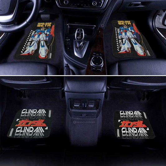 MSZ-006 Zeta Gundam Car Floor Mats Custom Gundam Anime Car Accessories - Gearcarcover - 2
