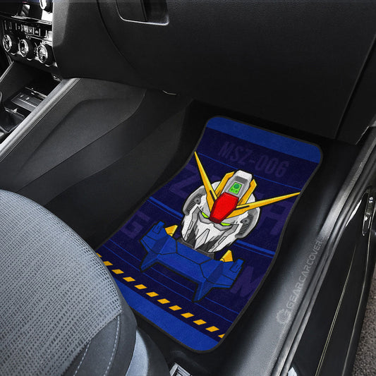 MSZ-006 Zeta Gundam Car Floor Mats Custom Gundam Anime Car Accessories - Gearcarcover - 2