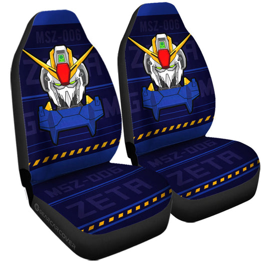 MSZ-006 Zeta Gundam Car Seat Covers Custom Gundam Anime Car Accessories - Gearcarcover - 2