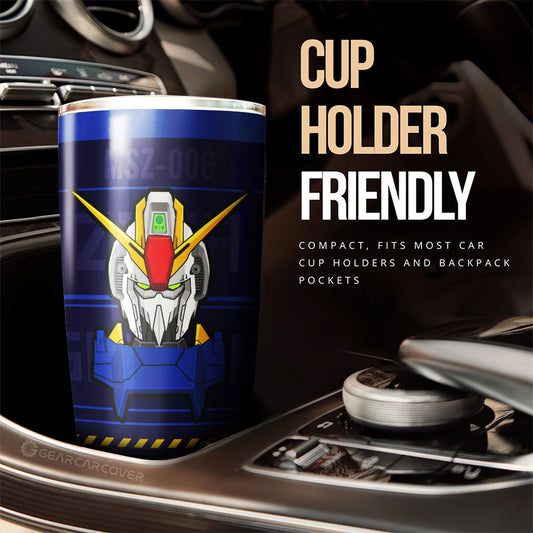 MSZ 006 Zeta Gundam Tumbler Cup Custom Gundam Anime Car Interior Accessories - Gearcarcover - 2