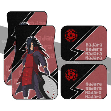 Madara Car Floor Mats Custom Akatsuki Members Car Accessories - Gearcarcover - 1