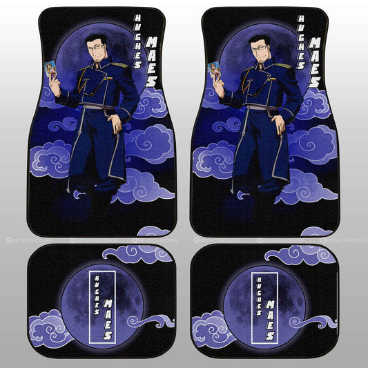 Maes Hughes Car Floor Mats Custom Fullmetal Alchemist Anime Car Interior Accessories - Gearcarcover - 2