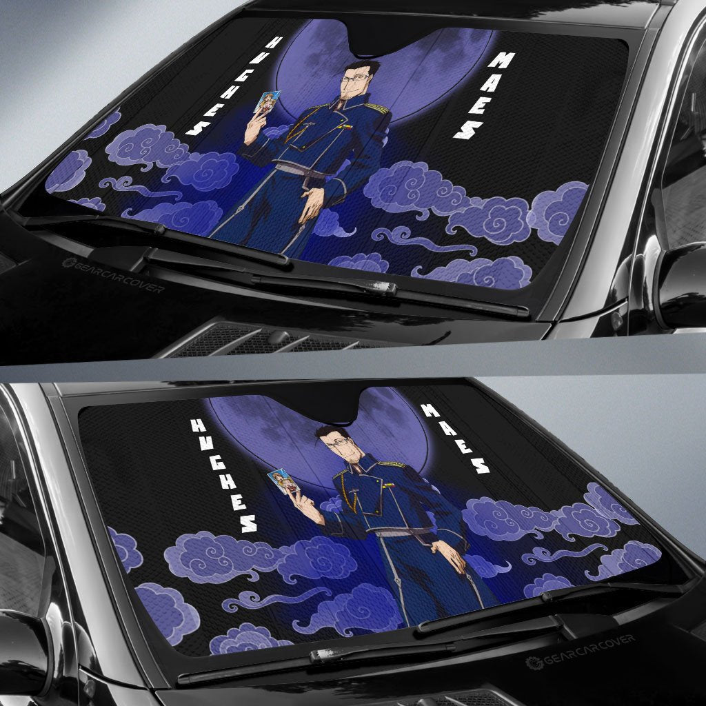 Maes Hughes Car Sunshade Custom Fullmetal Alchemist Anime Car Accessories - Gearcarcover - 2