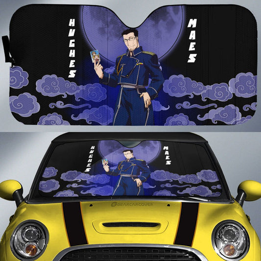 Maes Hughes Car Sunshade Custom Fullmetal Alchemist Anime Car Accessories - Gearcarcover - 1