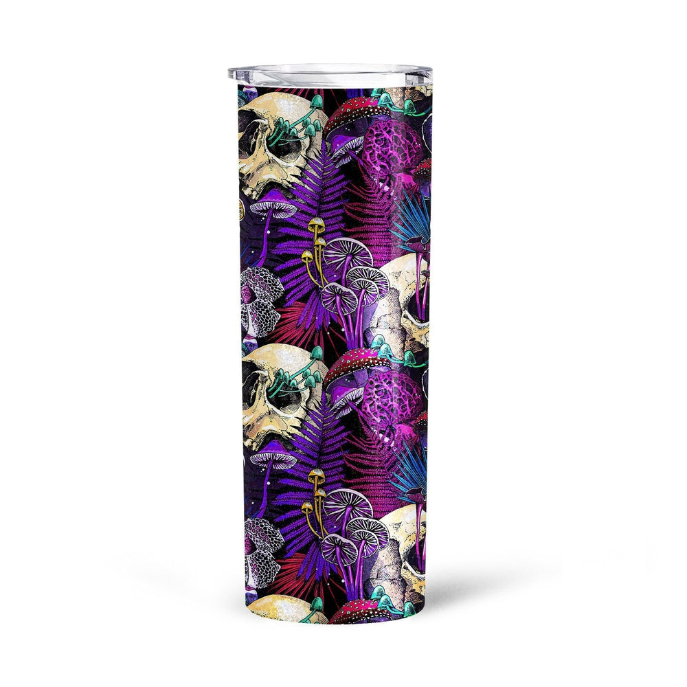 Magic Psychedelic Mushroom Tall Glitter Tumbler - Gearcarcover - 4