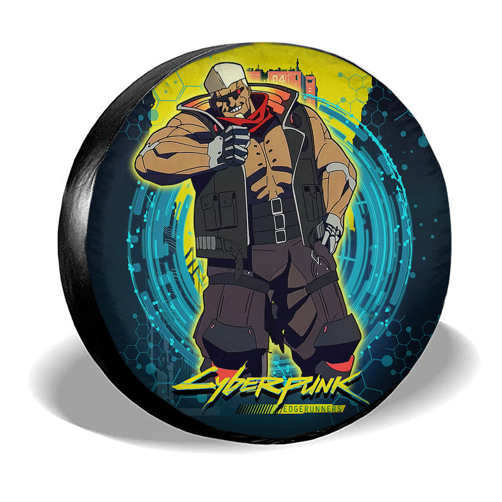 Maine Spare Tire Cover Custom Cyberpunk Anime - Gearcarcover - 3