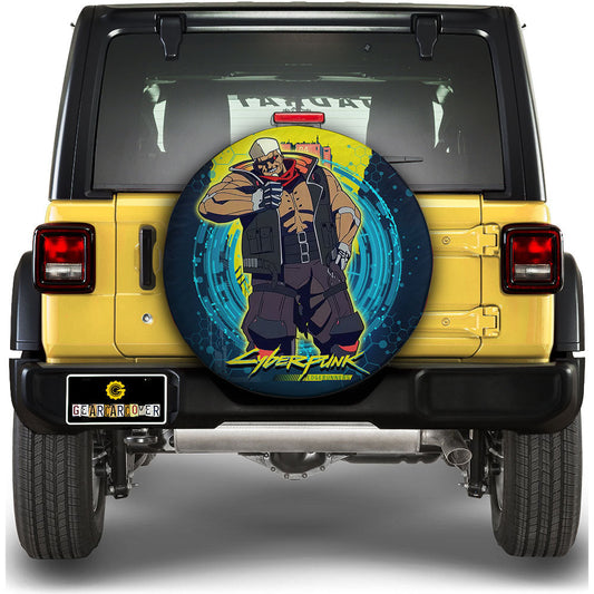 Maine Spare Tire Cover Custom Cyberpunk Anime - Gearcarcover - 1