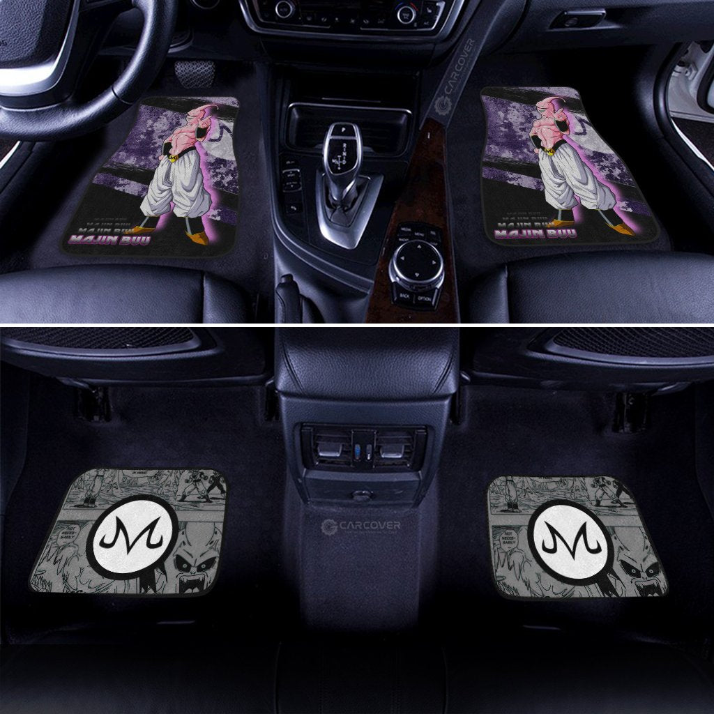 Majin Buu Car Floor Mats Custom Anime Dragon Ball Car Accessories - Gearcarcover - 2