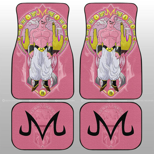 Majin Buu Car Floor Mats Custom Dragon Ball Car Interior Accessories - Gearcarcover - 1