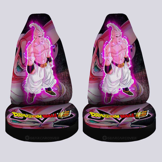 Majin Buu Car Seat Covers Custom Dragon Ball Anime Car Accessories - Gearcarcover - 1