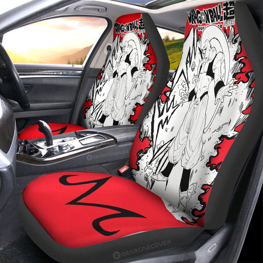 Majin Buu Car Seat Covers Custom Dragon Ball Anime Car Accessories Manga Style For Fans - Gearcarcover - 2