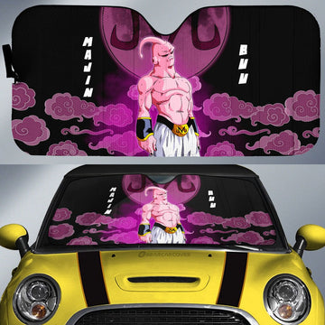 Majin Buu Car Sunshade Custom Dragon Ball Anime Car Accessories - Gearcarcover - 1