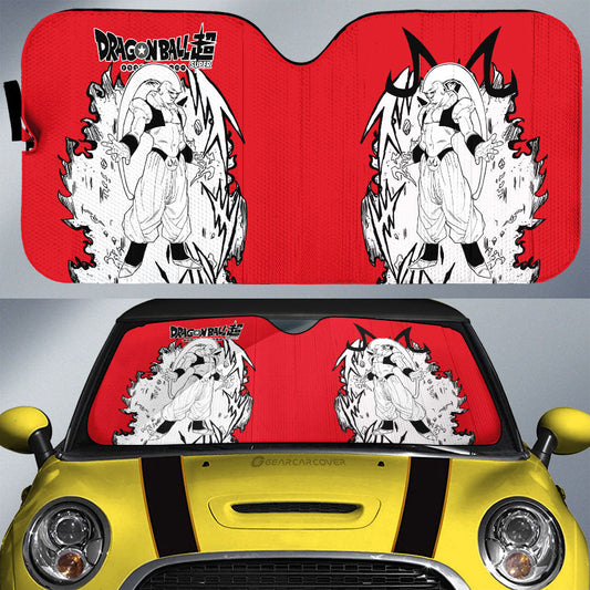 Majin Buu Car Sunshade Custom Dragon Ball Anime Car Accessories Manga Style For Fans - Gearcarcover - 1