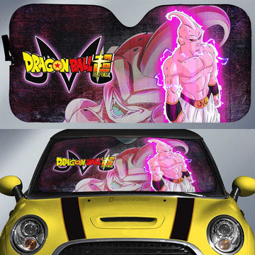 Majin Buu Car Sunshade Custom Dragon Ball Anime Car Interior Accessories - Gearcarcover - 1