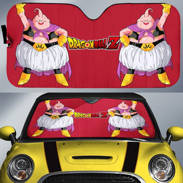 Majin Buu Car Sunshade Custom Dragon Ball Anime - Gearcarcover - 1