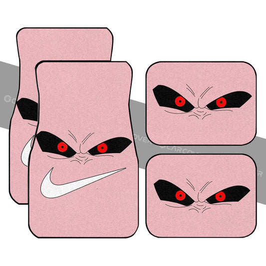 Majin Buu Eyes Dragon Ball Car Floor Mats Custom Anime Car Interior Accessories - Gearcarcover - 1