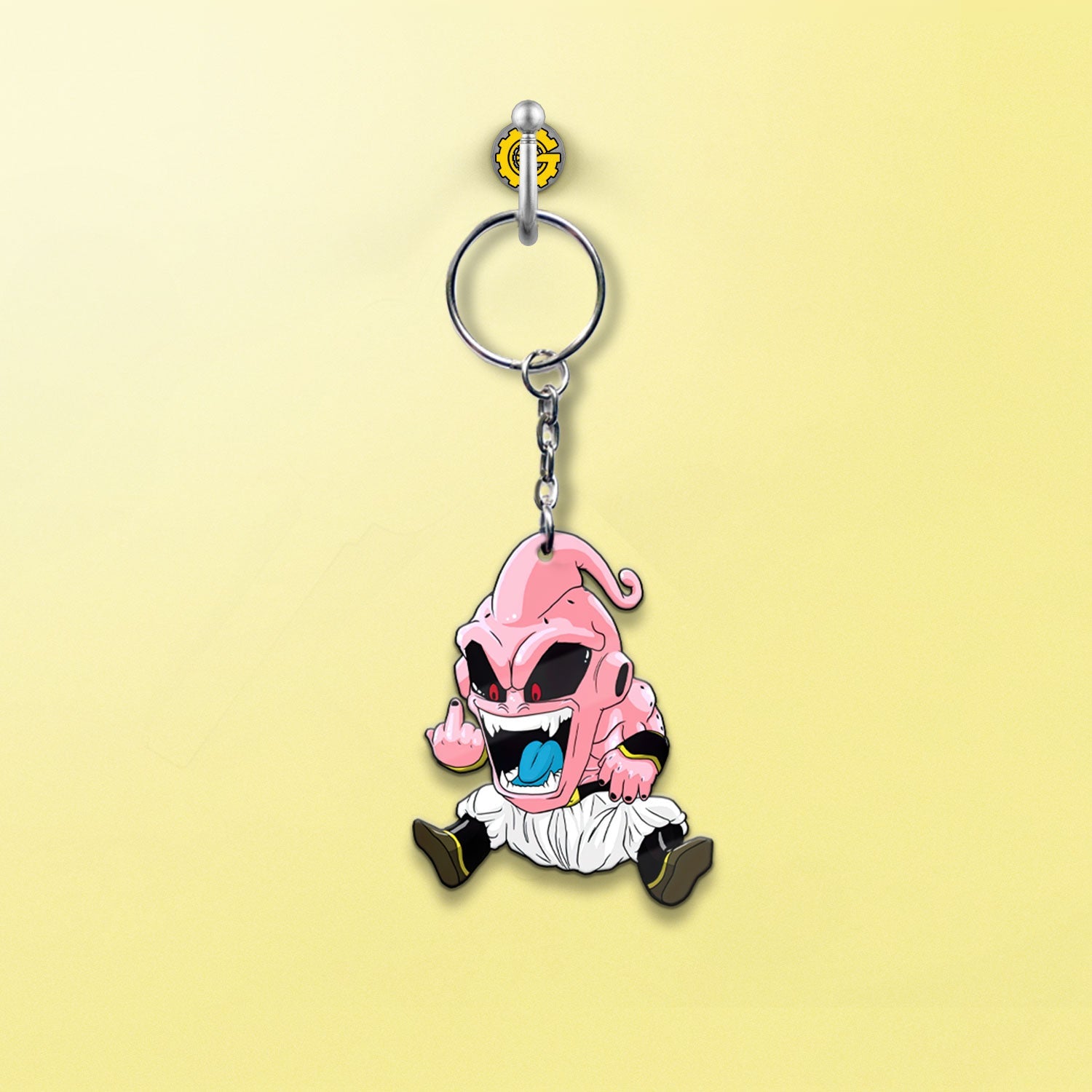 Majin Buu Keychain Custom Dragon Ball Anime Car Accessories - Gearcarcover - 2