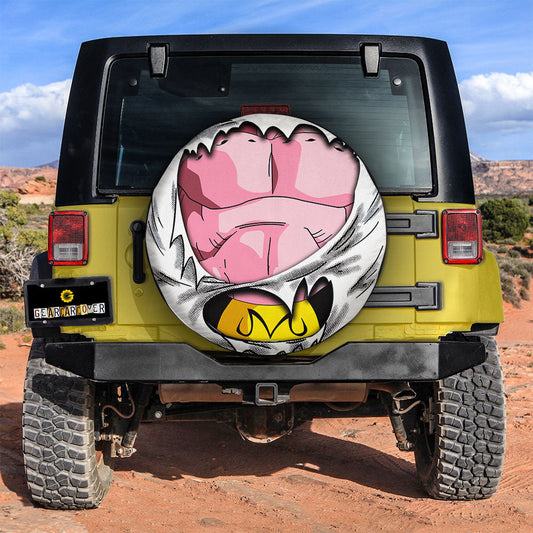 Majin Buu Uniform Spare Tire Cover Custom Dragon Ball Anime - Gearcarcover - 2