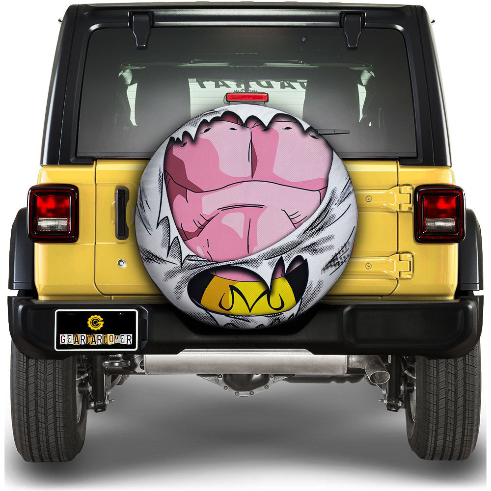 Majin Buu Uniform Spare Tire Cover Custom Dragon Ball Anime - Gearcarcover - 1