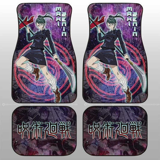 Maki Zenin Car Floor Mats Custom Jujutsu Kaisen Anime Galaxy Manga Style - Gearcarcover - 2