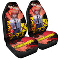 Makima Car Seat Covers Custom Chainsaw Man Anime Car Accessories - Gearcarcover - 3
