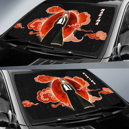 Makima Car Sunshade Custom Chainsaw Man Anime - Gearcarcover - 2