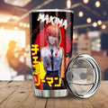 Makima Tumbler Cup Custom Chainsaw Man Anime Car Accessories - Gearcarcover - 1