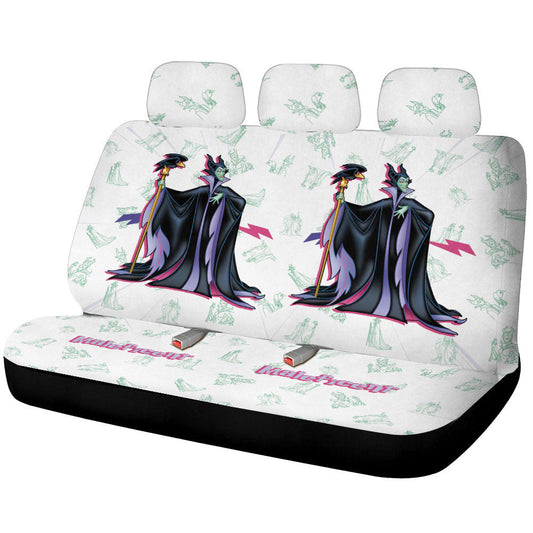 Maleficent Car Back Seat Cover Custom Cartoon Car Accessories - Gearcarcover - 1