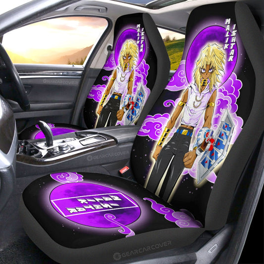 Malik Ishtar Car Seat Covers Custom Yu-Gi-Oh! Anime Car Accessories - Gearcarcover - 2